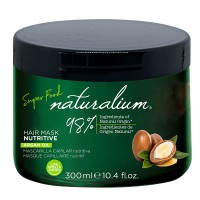 Maschera per capelli con estratto di argan Naturalium Superfood (300 ml): ammorbidisce i capelli idratandoli in profondità